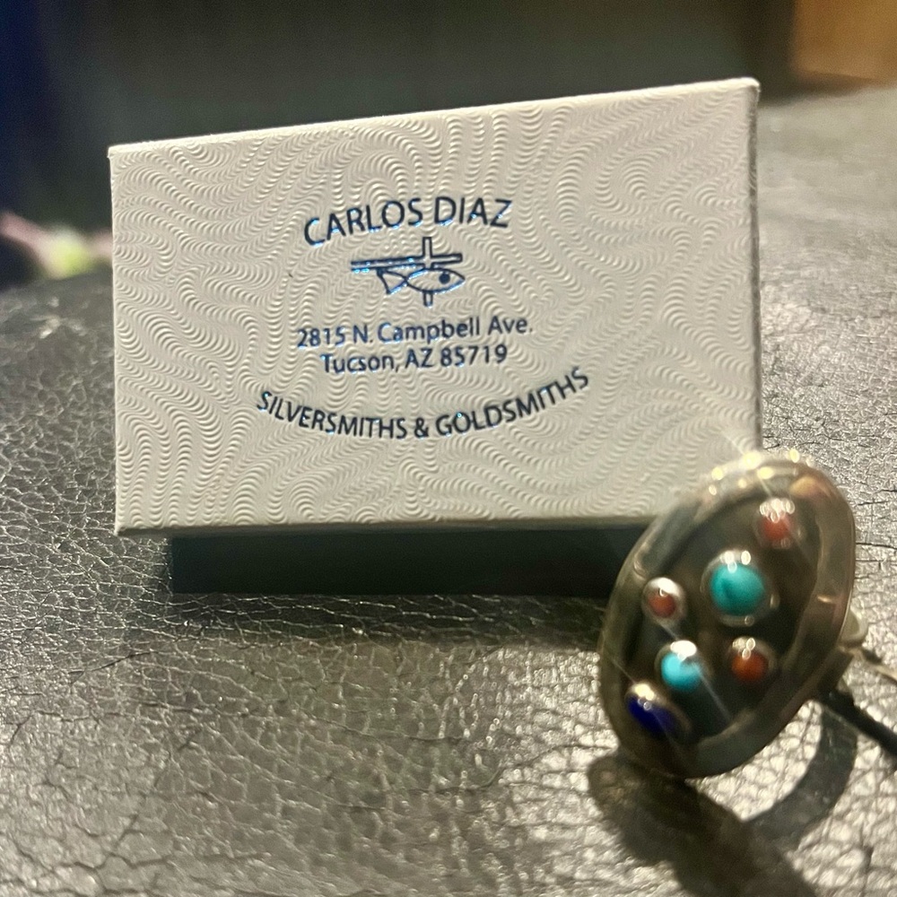 Silver and Turquoise Ring